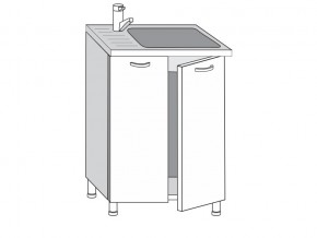 2.60.2мн Шкаф-стол на 600мм под накладную мойку с 2-мя дверцами в Верхней Пышме - verhnyaya-pyshma.magazinmebel.ru | фото