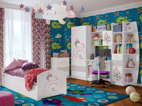 Детская комната Юниор-2 Принцесса 1 в Верхней Пышме - verhnyaya-pyshma.magazinmebel.ru | фото