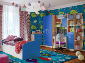 Детская комната Юниор-2 Синий в Верхней Пышме - verhnyaya-pyshma.magazinmebel.ru | фото