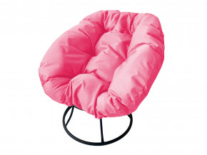 Кресло Пончик без ротанга розовая подушка в Верхней Пышме - verhnyaya-pyshma.magazinmebel.ru | фото - изображение 1