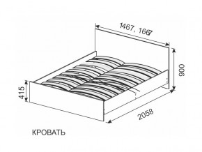 Кровать 1600х2000 ортопедическое основание в Верхней Пышме - verhnyaya-pyshma.magazinmebel.ru | фото