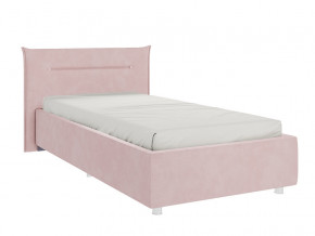 Кровать Альба 900 велюр нежно-розовый в Верхней Пышме - verhnyaya-pyshma.magazinmebel.ru | фото