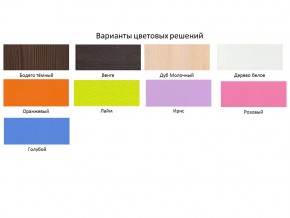 Кровать чердак Малыш 80х180 Белое дерево, Ирис в Верхней Пышме - verhnyaya-pyshma.magazinmebel.ru | фото - изображение 2