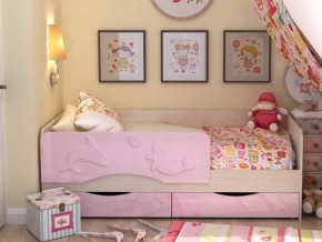 Кровать детская Алиса КР 812 розовая 1600 в Верхней Пышме - verhnyaya-pyshma.magazinmebel.ru | фото