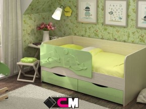 Кровать детская Алиса КР 812 зеленая 1600 в Верхней Пышме - verhnyaya-pyshma.magazinmebel.ru | фото