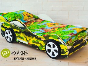 Кровать детская машина Хаки в Верхней Пышме - verhnyaya-pyshma.magazinmebel.ru | фото - изображение 2