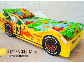 Кровать детская машина Тачка Желтая в Верхней Пышме - verhnyaya-pyshma.magazinmebel.ru | фото