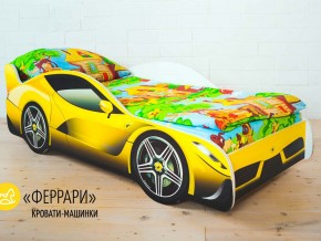 Кровать детская машинка Феррари в Верхней Пышме - verhnyaya-pyshma.magazinmebel.ru | фото