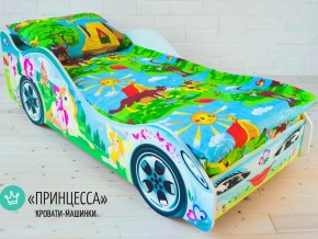 Кровать детская машинка Принцесса в Верхней Пышме - verhnyaya-pyshma.magazinmebel.ru | фото