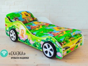 Кровать детская машинка Сказка в Верхней Пышме - verhnyaya-pyshma.magazinmebel.ru | фото - изображение 2