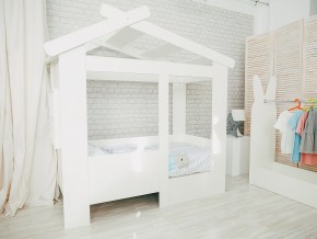 Кровать детская Теремок без ящика белая в Верхней Пышме - verhnyaya-pyshma.magazinmebel.ru | фото