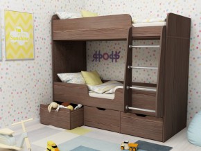 Кровать двухъярусная Малыш двойняшка бодега в Верхней Пышме - verhnyaya-pyshma.magazinmebel.ru | фото