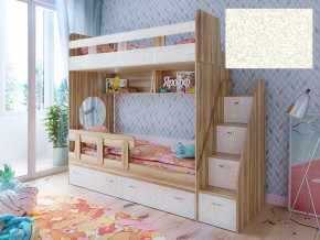 Кровать двухъярусная Юниор 1 с фасадом для рисования феритейл в Верхней Пышме - verhnyaya-pyshma.magazinmebel.ru | фото