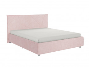 Кровать Квест 1600 велюр нежно-розовый в Верхней Пышме - verhnyaya-pyshma.magazinmebel.ru | фото
