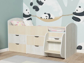 Кровать Малыш-7 Винтербер-Дуб в Верхней Пышме - verhnyaya-pyshma.magazinmebel.ru | фото