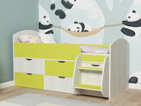Кровать Малыш-7 Винтербер-Лайм в Верхней Пышме - verhnyaya-pyshma.magazinmebel.ru | фото - изображение 1
