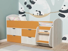 Кровать Малыш-7 Винтербер-Оранжевый в Верхней Пышме - verhnyaya-pyshma.magazinmebel.ru | фото