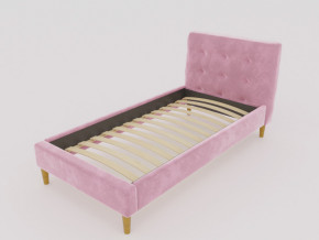 Кровать Пайли 900 розовый в Верхней Пышме - verhnyaya-pyshma.magazinmebel.ru | фото - изображение 1