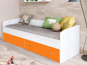 Кровать с выкатными ящиками Винтерберг, оранжевый в Верхней Пышме - verhnyaya-pyshma.magazinmebel.ru | фото
