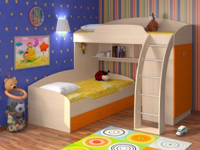 Кровать Соня 1+2 Оранжевый в Верхней Пышме - verhnyaya-pyshma.magazinmebel.ru | фото