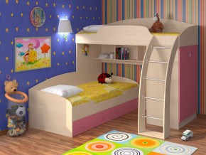 Кровать Соня 1+2 Розовый в Верхней Пышме - verhnyaya-pyshma.magazinmebel.ru | фото