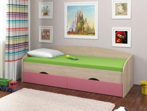 Кровать Соня 2 сонома-розовый в Верхней Пышме - verhnyaya-pyshma.magazinmebel.ru | фото
