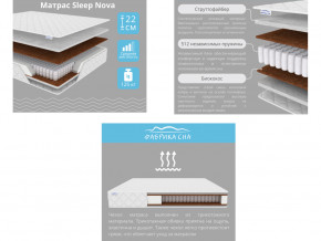 Матрас Sleep Nova шириной 1400 мм в Верхней Пышме - verhnyaya-pyshma.magazinmebel.ru | фото - изображение 2