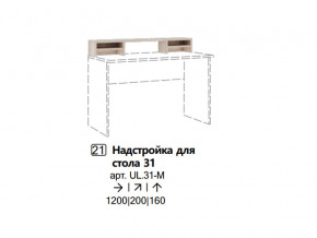 Надстройка для стола 31 (Полка) в Верхней Пышме - verhnyaya-pyshma.magazinmebel.ru | фото