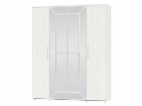Шкаф 4-х дверный Амели 4-5200 Рамух белый в Верхней Пышме - verhnyaya-pyshma.magazinmebel.ru | фото