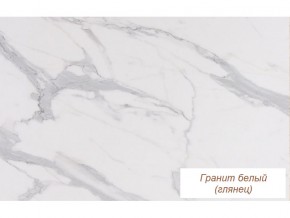 Столешница Гранит белый глянец 26 мм в Верхней Пышме - verhnyaya-pyshma.magazinmebel.ru | фото - изображение 1